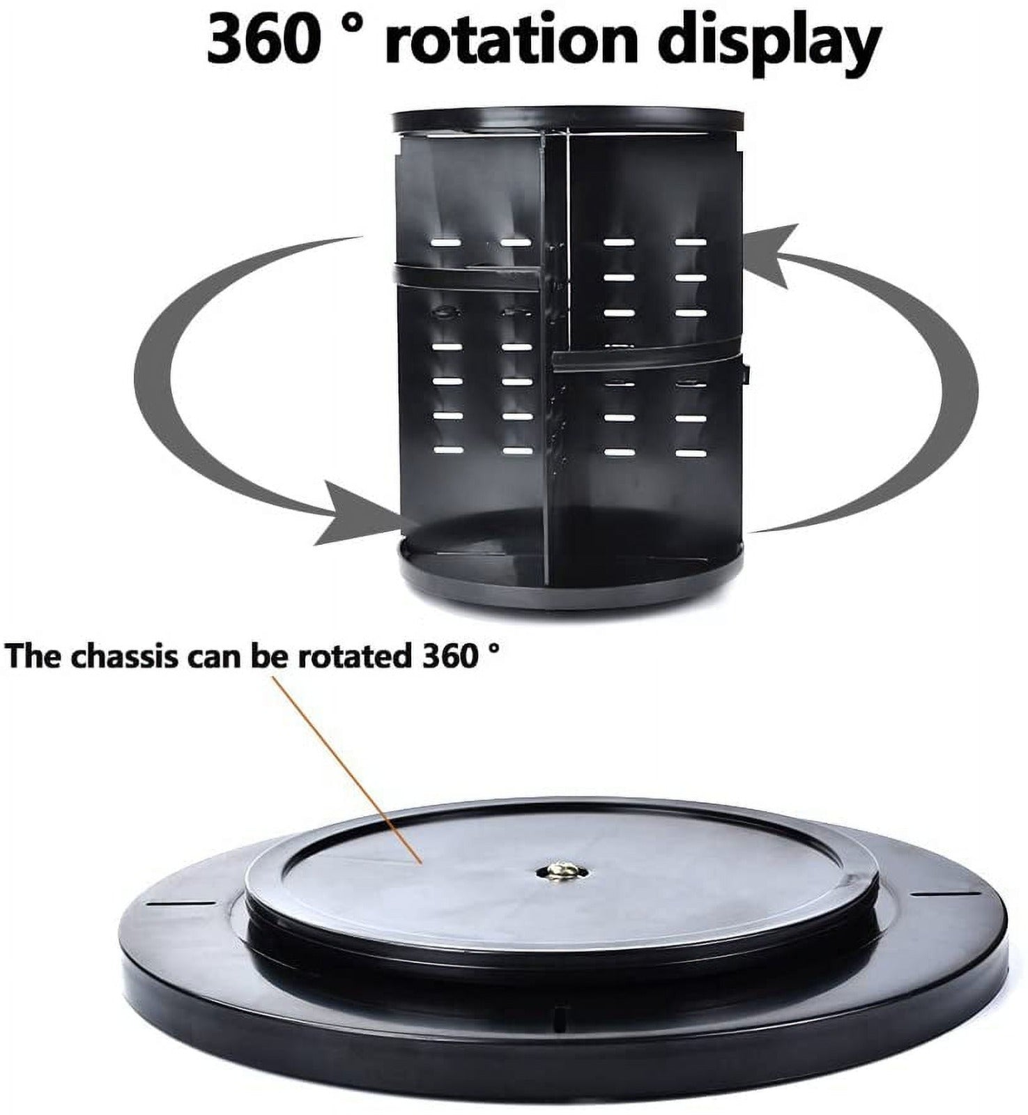 360° Rotating Cosmetic Organizer